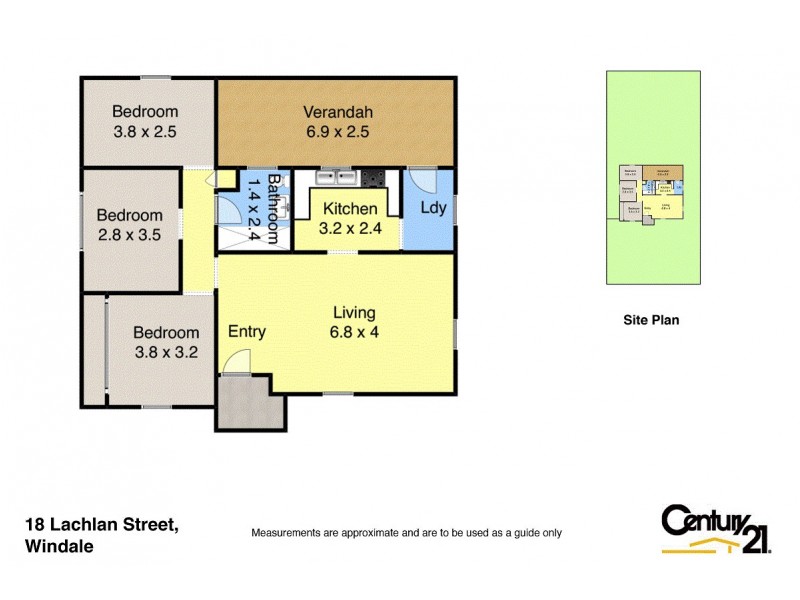 18 Lachlan Street, Windale NSW 2306 Floorplan