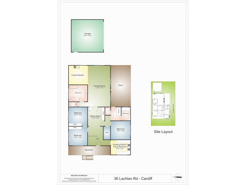 36 Lachlan Road, Cardiff NSW 2285 Floorplan