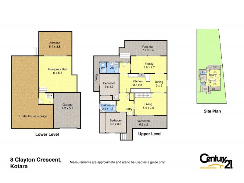 8 Clayton Crescent, Kotara NSW 2289 Floorplan