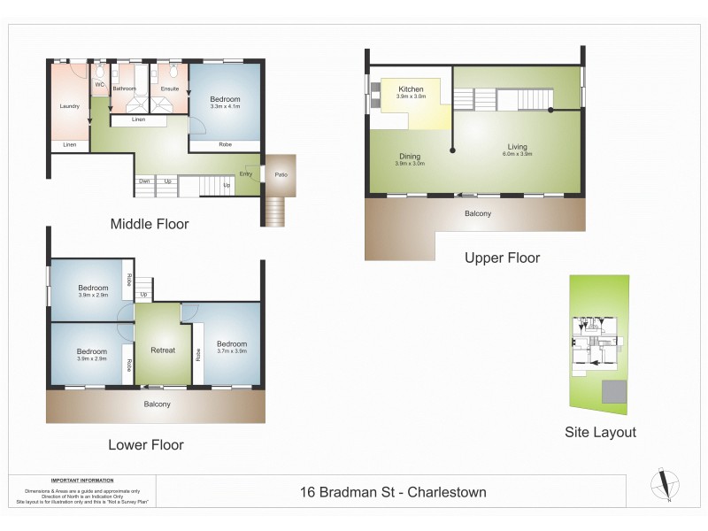 16 Bradman Street, Charlestown NSW 2290 Floorplan