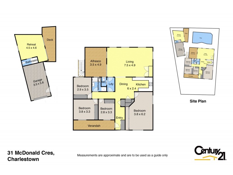 31 McDonald Crescent, Charlestown NSW 2290 Floorplan