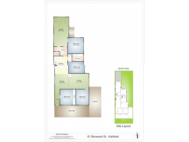 61 Burwood Street, Kahibah NSW 2290 Floorplan