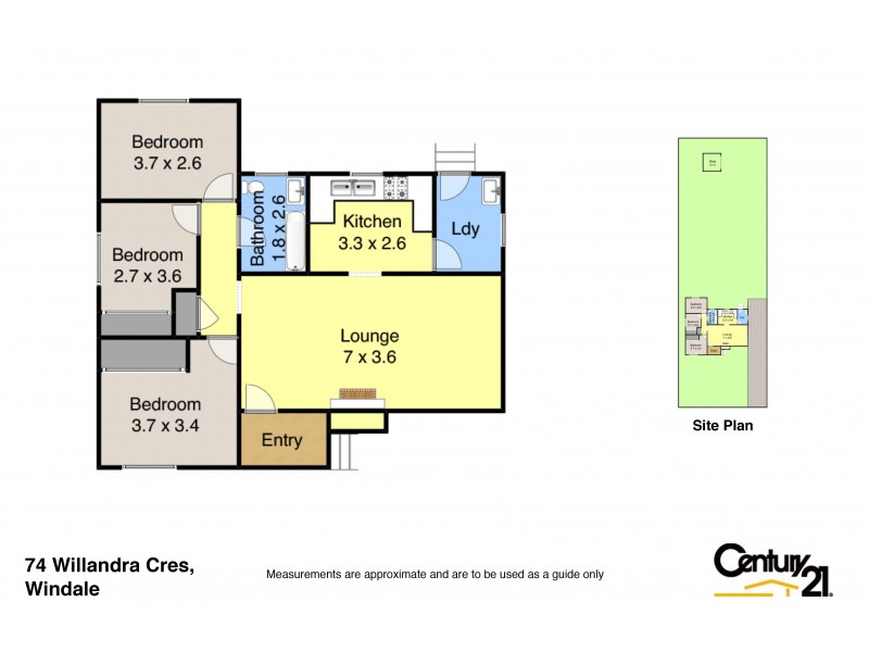 74 Willandra Crescent, Windale NSW 2306 Floorplan