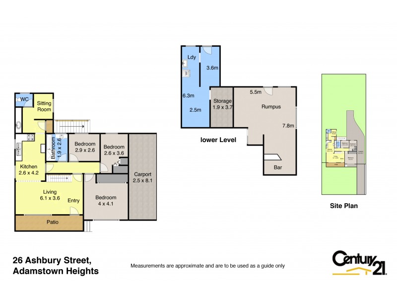 26 Ashbury Street, Adamstown Heights NSW 2289 Floorplan