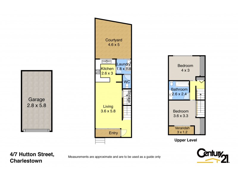 4/7 Hutton Street, Charlestown NSW 2290 Floorplan