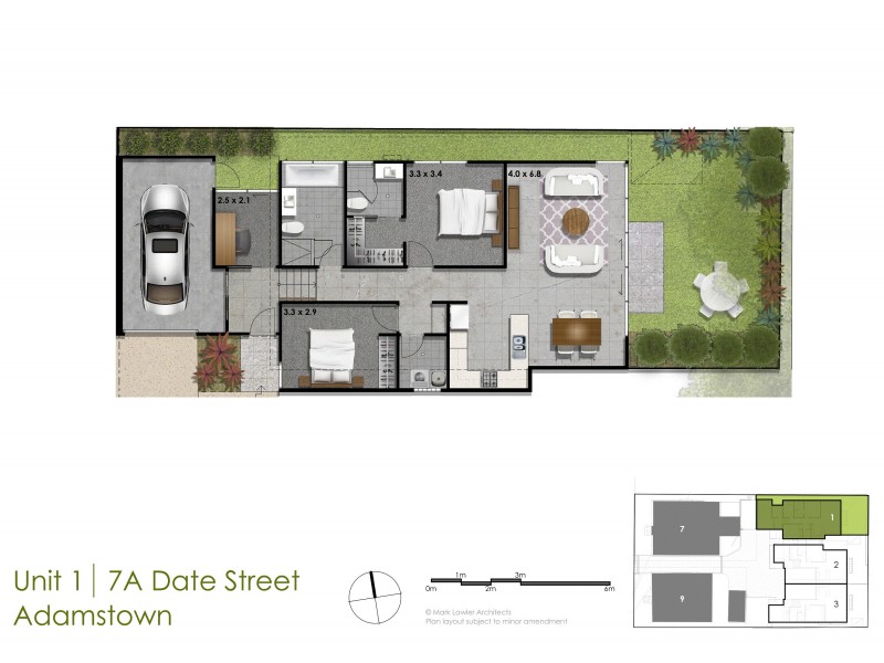 1/7A Date Street, Adamstown NSW 2289 Floorplan