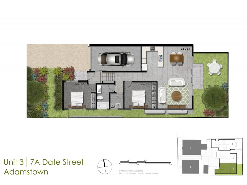 3/7A Date Street, Adamstown NSW 2289 Floorplan