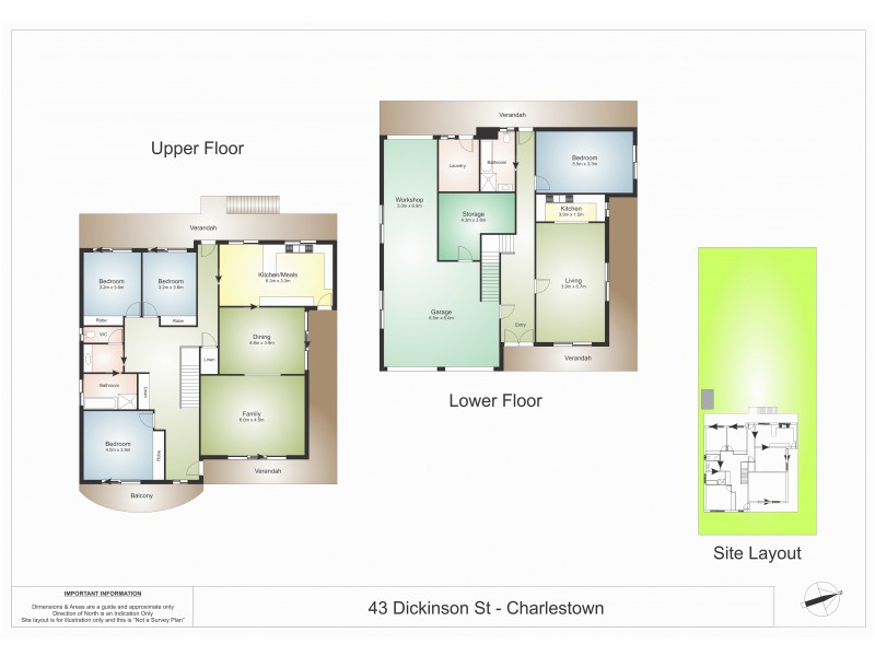 43 Dickinson Street, Charlestown NSW 2290 Floorplan