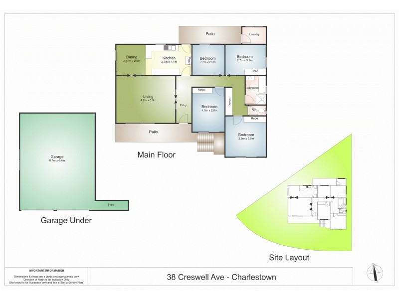 38 Creswell Avenue, Charlestown NSW 2290 Floorplan