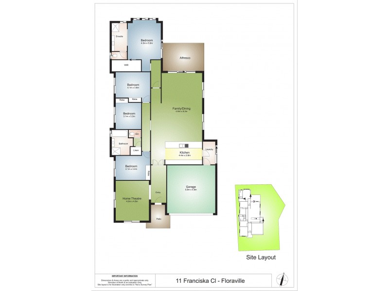 11 Franciska Close, Floraville NSW 2280 Floorplan