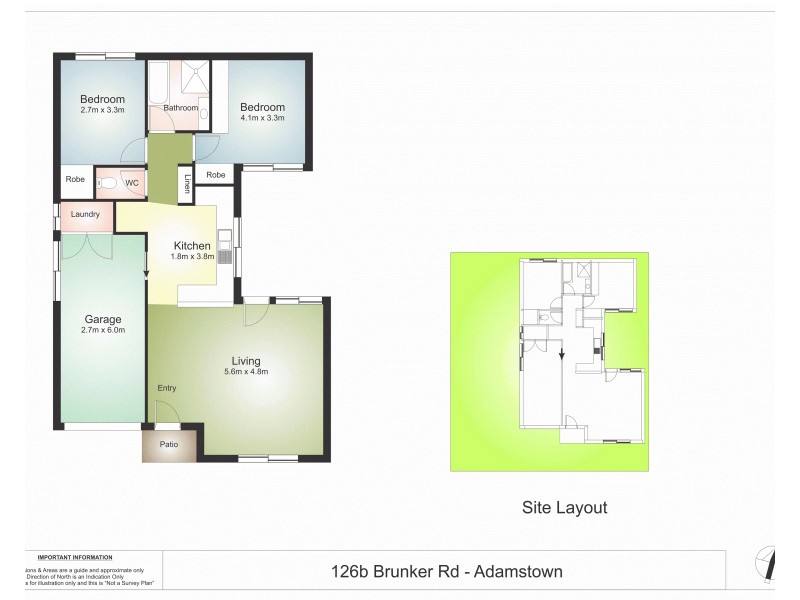126B Brunker Road, Adamstown NSW 2289 Floorplan