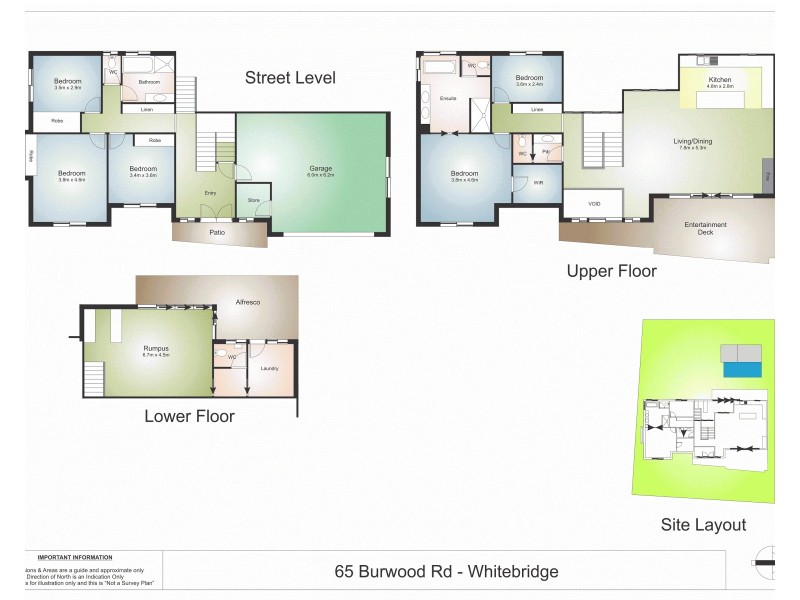 65 Burwood Road, Whitebridge NSW 2290 Floorplan