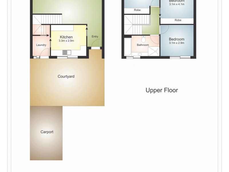 2/1 Roberts Street, Charlestown NSW 2290 Floorplan