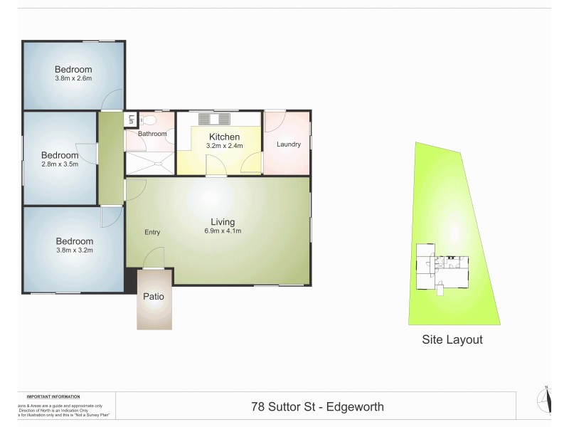 78 Suttor Street, Edgeworth NSW 2285 Floorplan