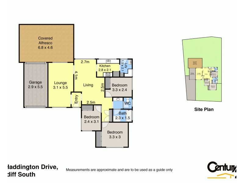 22 Haddington Drive, Cardiff South NSW 2285 Floorplan