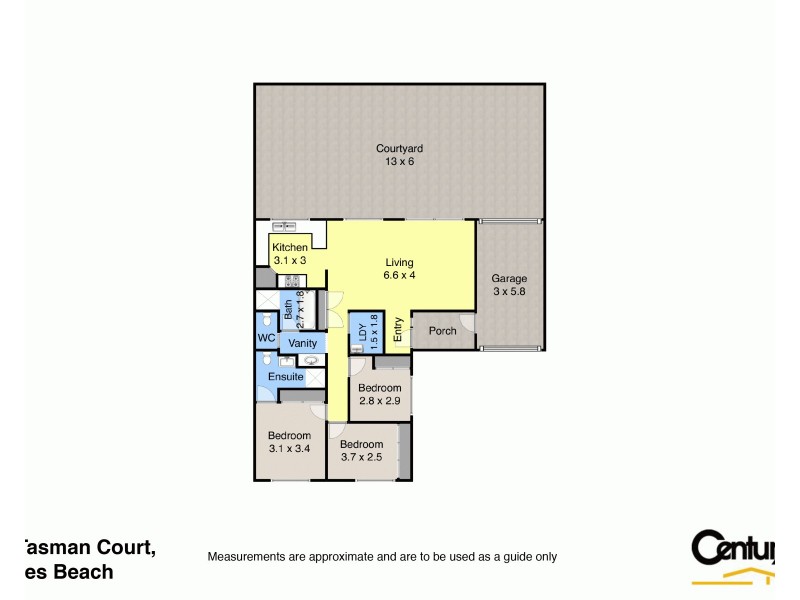 64 Tasman Court, Caves Beach NSW 2281 Floorplan