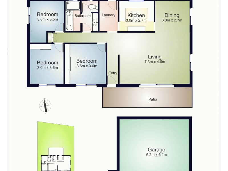 28 Kingsway Avenue, Rankin Park NSW 2287 Floorplan