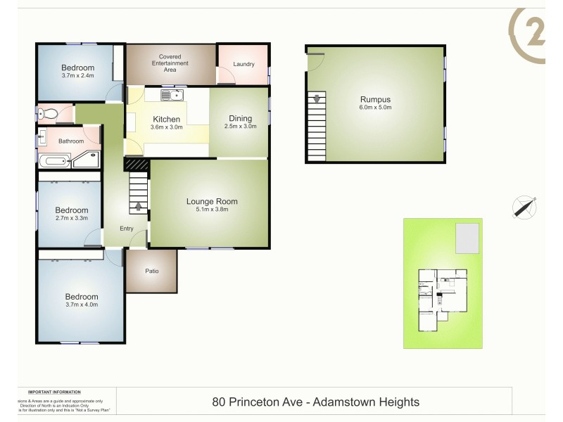 80 Princeton Avenue, Adamstown Heights NSW 2289 Floorplan