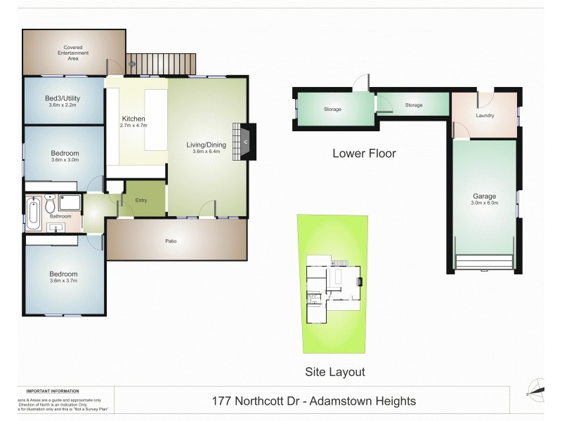 177 Northcott Drive, Adamstown Heights NSW 2289 Floorplan