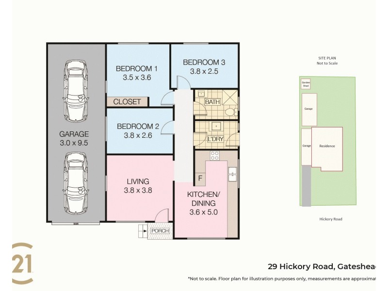 29 Hickory Road, Gateshead NSW 2290 Floorplan