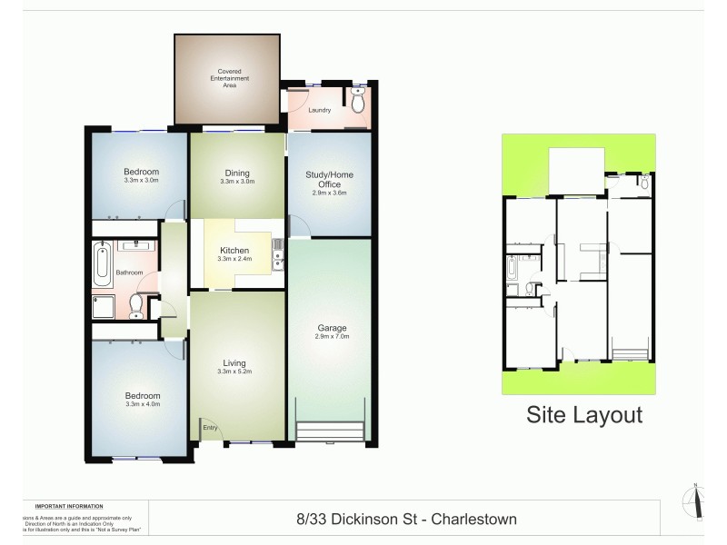 8/33 Dickinson Street, Charlestown NSW 2290 Floorplan