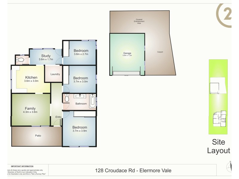 128 Croudace Road, Elermore Vale NSW 2287 Floorplan