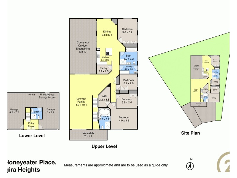 25 Honeyeater Place, Tingira Heights NSW 2290 Floorplan