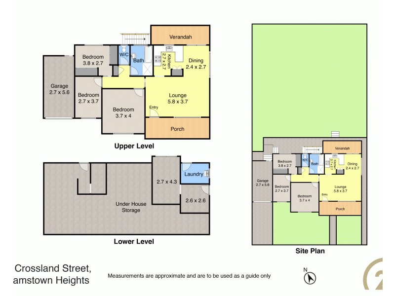 19 Crossland Street, Adamstown Heights NSW 2289 Floorplan