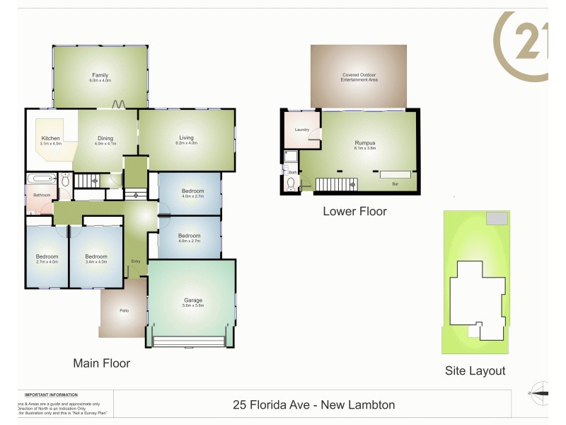 25 Florida Avenue, New Lambton NSW 2305 Floorplan