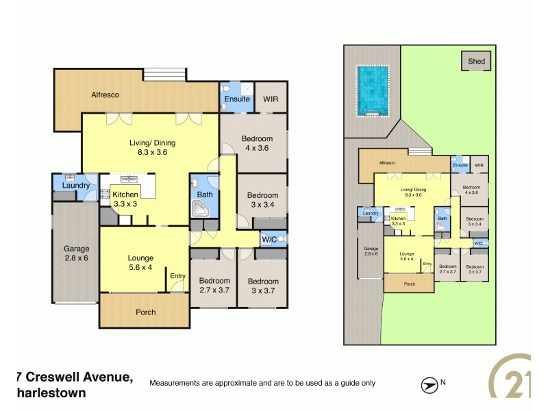 17 Creswell Avenue, Charlestown NSW 2290 Floorplan