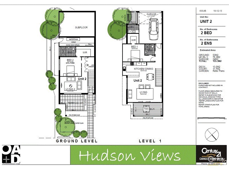 2/17 Hudson Street, Whitebridge NSW 2290 Floorplan