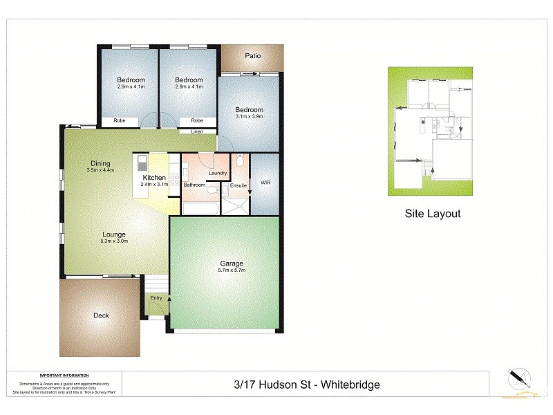 3/17 Hudson Street, Whitebridge NSW 2290 Floorplan