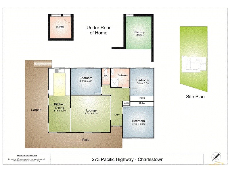 273 Pacific Highway, Charlestown NSW 2290 Floorplan
