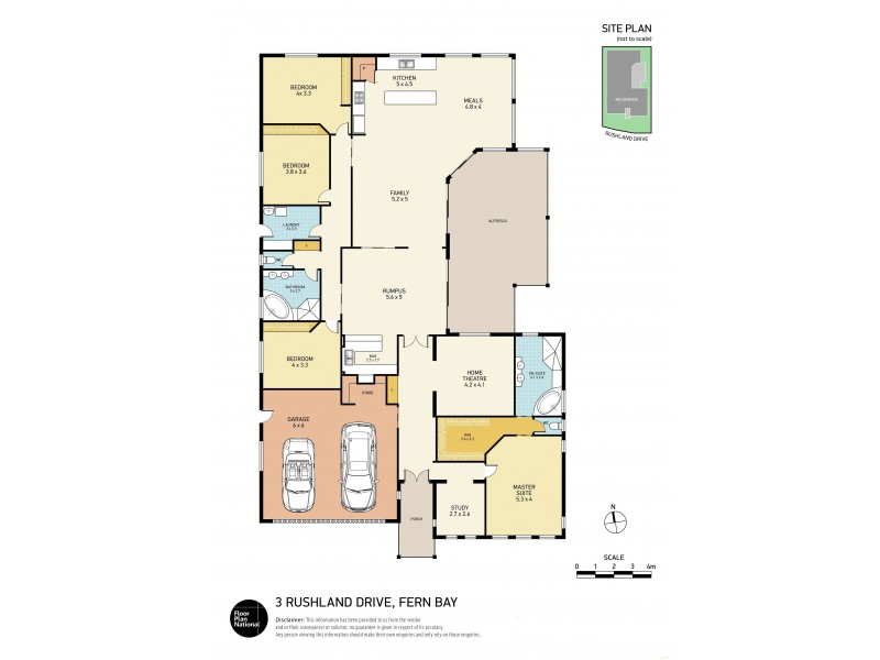 3 Rushland Drive, Fern Bay NSW 2295 Floorplan