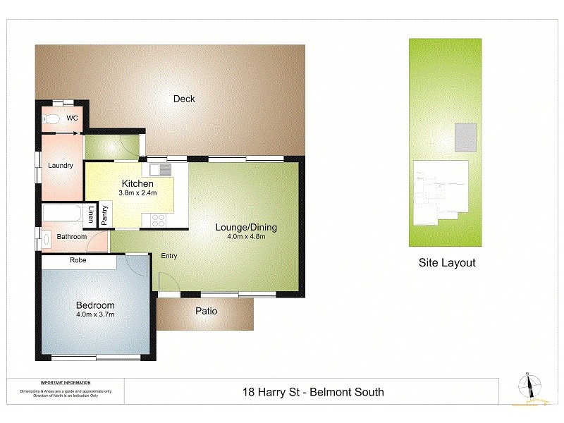 18 Harry Street, Belmont South NSW 2280 Floorplan