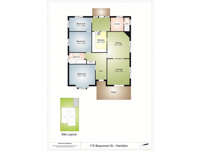 175 Beaumont Street, Hamilton NSW 2303 Floorplan