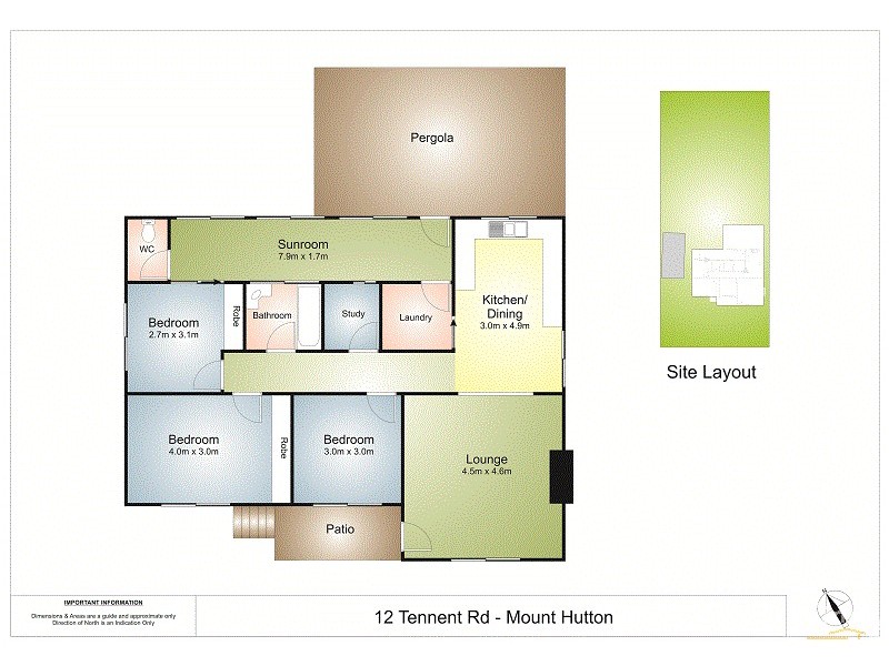 12 Tennent Road, Mount Hutton NSW 2290 Floorplan