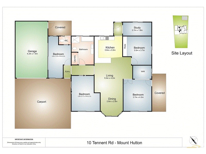10 Tennent Road, Mount Hutton NSW 2290 Floorplan
