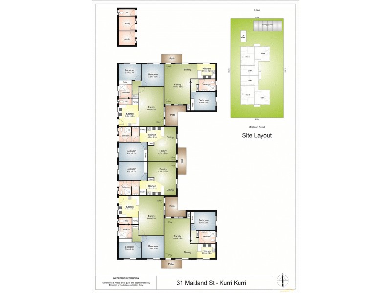 Units 1-6/31 Maitland Street, Kurri Kurri NSW 2327 Floorplan