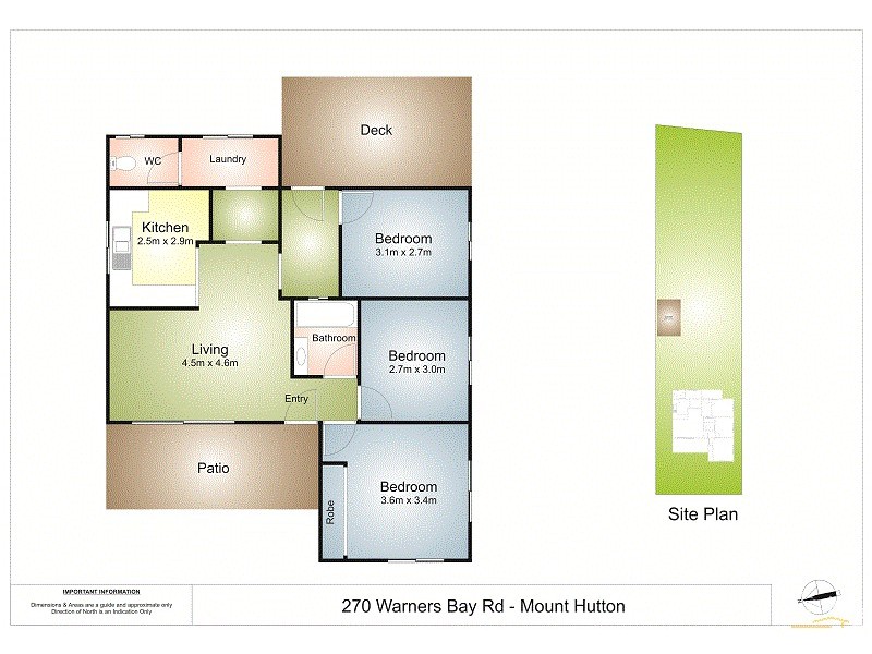 270 Warners Bay Road, Mount Hutton NSW 2290 Floorplan
