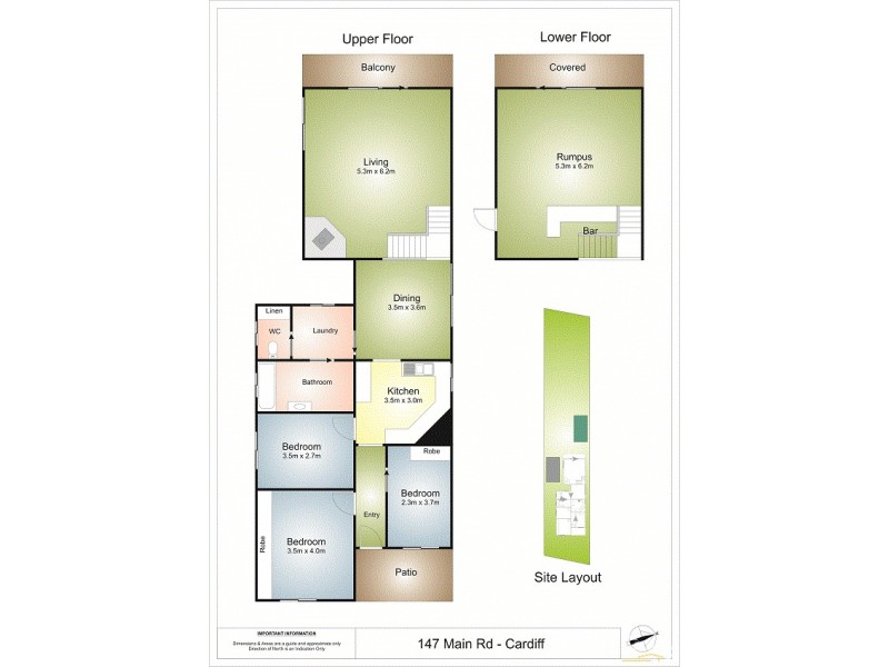 147 Main Road, Cardiff NSW 2285 Floorplan