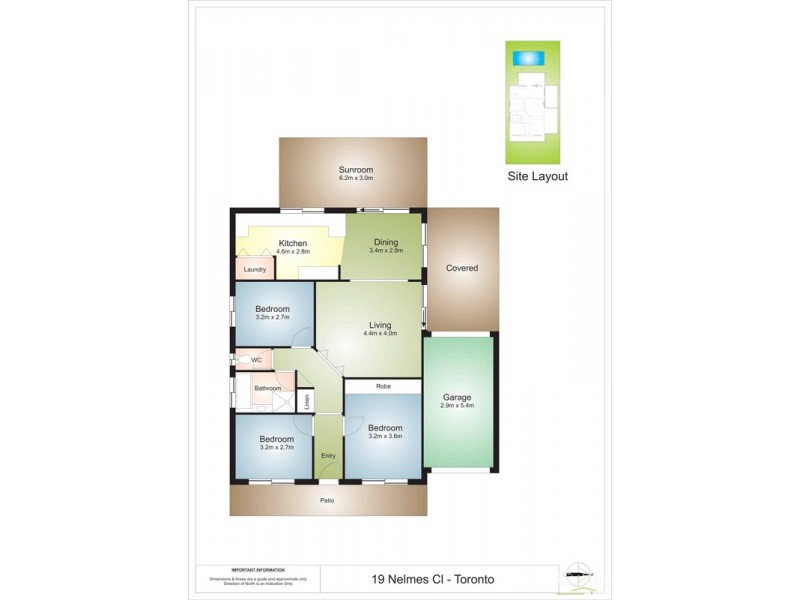 19 Nelmes Close, Toronto NSW 2283 Floorplan