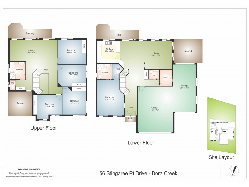 56 Stingaree Point Drive, Dora Creek NSW 2264 Floorplan