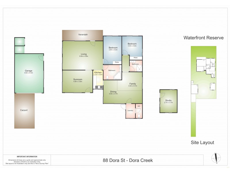 88 Dora Street, Dora Creek NSW 2264 Floorplan