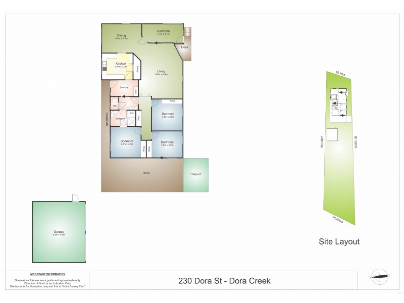 230 Dora Street, Dora Creek NSW 2264 Floorplan