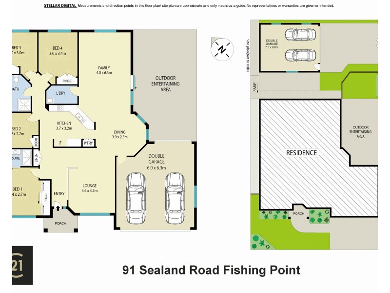 91 Sealand Road, Fishing Point NSW 2283 Floorplan