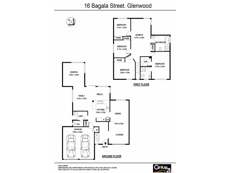 16 Bagala St, Glenwood NSW 2768 Floorplan