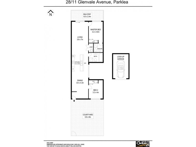 28/11 Glenvale Ave, Parklea NSW 2768 Floorplan