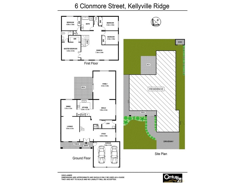 6 Clonmore, Kellyville Ridge NSW 2155 Floorplan
