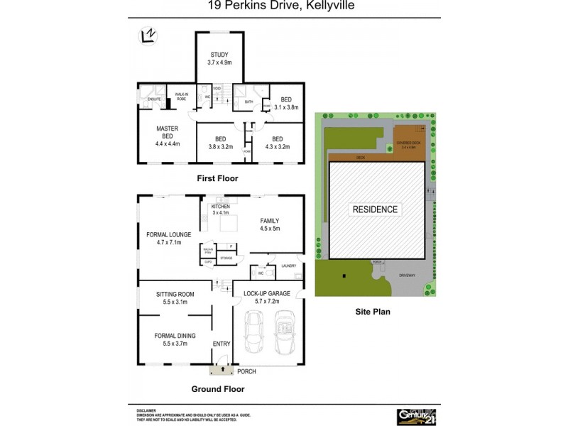 19 Perkins Drive, Kellyville NSW 2155 Floorplan